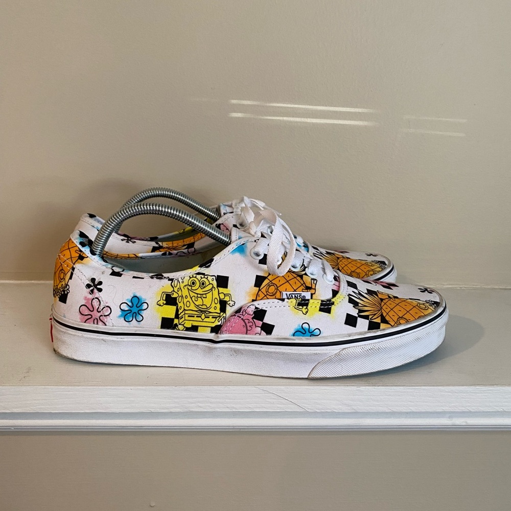 Vans Spongebob Squarepants Authentic Size 12 Airb… - image 2